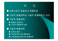 [외환론] 환율의 예측-2