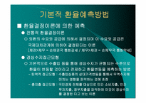 [외환론] 환율의 예측-10