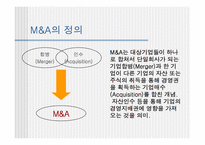 [인수합병] M&A 보고서-3
