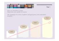 메이크업 패션 화장 뷰티 미용 색조 배경파워포인트 PowerPoint PPT 프레젠테이션-10