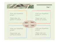 미국달러 돈 경제 배경파워포인트 PowerPoint PPT 프레젠테이션-6