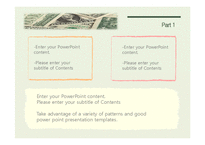 미국달러 돈 경제 배경파워포인트 PowerPoint PPT 프레젠테이션-7