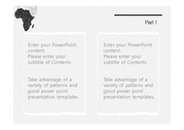 아프리카지도 아프리카 문화 진출 시장 종교 배경파워포인트 PowerPoint PPT 프레젠테이션-13