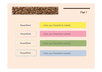 커피 원두 공정무역 바리스타 Fair Trade 배경파워포인트 PowerPoint PPT 프레젠테이션-20