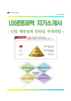 [LG생명과학자기소개서] LG생명과학 채용연계형 인턴십(국내영업) 자소서와 면접기출문제,LG생명과학합격자기소개서,LG생명과학자소서항목-1