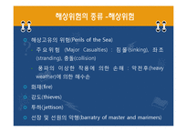 해상위험과 해상보험-5
