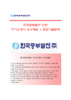 (한국중부발전자기소개서 + 면접족보) 한국중부발전(인턴)자소서 [한국중부발전합격자기소개서한국중부발전자소서항목]-1