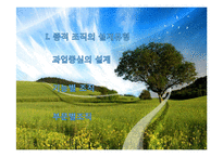 종적 및 횡적 조직의 설계유형-3