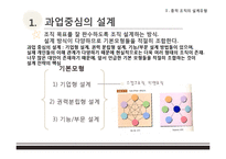 종적 및 횡적 조직의 설계유형-4