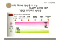 종적 및 횡적 조직의 설계유형-19