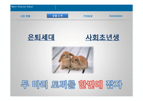 은퇴세대와 사회초년생 대상의 금융상품 기획-14