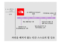 노스페이스 기업분석과 마케팅전략,SWOT분석및 노스페이스 경쟁사(코오롱스포츠,K2,블랙야크) 마케팅전략과 비교분석 PPT레포트-4