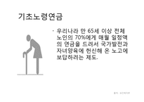 노후소득보장의 평가와 문제점 및 해결방안-4