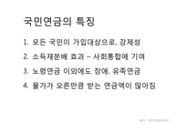 노후소득보장의 평가와 문제점 및 해결방안-9