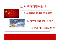 중국- 서부대개발에 대하여-2