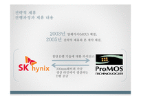 하이닉스와 프로모스의 전략적 제휴 사례-11