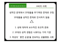 청소년, 장애인, 노인과 성-8