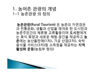 농어촌 관광(농어촌관광의문제점, 농촌자원, 농촌자원활용, 농촌경제활성화, 농어촌관광사례, 지역관광사업사례)PPT, 파워포인트-3