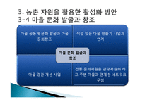 농어촌 관광(농어촌관광의문제점, 농촌자원, 농촌자원활용, 농촌경제활성화, 농어촌관광사례, 지역관광사업사례)PPT, 파워포인트-10