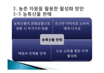 농어촌 관광(농어촌관광의문제점, 농촌자원, 농촌자원활용, 농촌경제활성화, 농어촌관광사례, 지역관광사업사례)PPT, 파워포인트-11