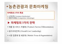 농어촌건축 관광마케팅(농촌관광, 전통문화마케팅, 농촌관광문화, 문화마케팅전략) PPT, 파워포인트-12
