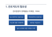 진로지도의 필요성과 방법 및 진로상담의 적용-4