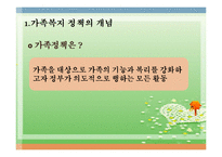 가족복지정책에 대한 이해(가족복지, 가족정책, 가족복지정책필요성) PPT, 파워포인트-2