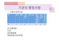 의창노인종합복지관 기관분석보고서(사회복지현장실습, 노인종합복지관, 노인복지관) PPT, 파워포인트-7