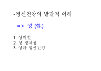 정신건강의발달적이해(성, 성역할, 성정체성, 성과정신건강) PPT-2