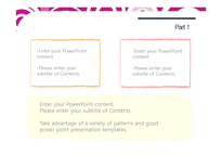동그라미 화사한 예쁜 화려한 패턴 배경파워포인트 PowerPoint PPT 프레젠테이션-7