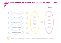 동그라미 화사한 예쁜 화려한 패턴 배경파워포인트 PowerPoint PPT 프레젠테이션-11