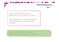 동그라미 화사한 예쁜 화려한 패턴 배경파워포인트 PowerPoint PPT 프레젠테이션-16