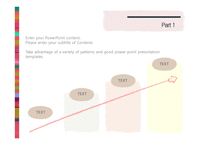 색깔 예쁜 색채 무지개색 미술  배경파워포인트 PowerPoint PPT 프레젠테이션-10