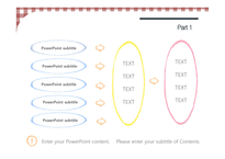 선물 포장지 빨강 레드 배경파워포인트 PowerPoint PPT 프레젠테이션-11