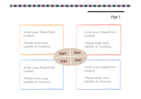 선물포장지 예쁜 심플한 패턴 무늬 배경파워포인트 PowerPoint PPT 프레젠테이션-6