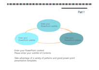 선물포장지 예쁜 심플한 패턴 무늬 배경파워포인트 PowerPoint PPT 프레젠테이션-19