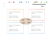 스마일 웃음 엔돌핀 미소 긍정 배경파워포인트 PowerPoint PPT 프레젠테이션-6