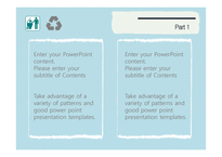 재활용 쓰레기 자원재활용 분리수거 배경파워포인트 PowerPoint PPT 프레젠테이션-13
