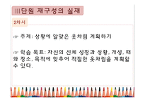 초등 5학년 실과 교과서 분석 및 재구성-3단원 옷 입기와 관리하기-16