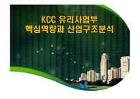 KCC 유리사업부 핵심역량과 산업구조분석-1