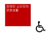 장애인 소비자의 문화생활 현황과 개선방안-1