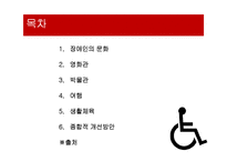 장애인 소비자의 문화생활 현황과 개선방안-2