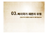 [사회복지] 복지국가 재편의 유형과 내용-15