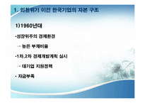 한국기업의 자본 조달 행태와 자본구조 변화-3