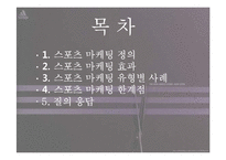 스포츠 마케팅 사례 연구-2