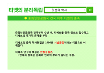 [중국정치] 티벳의 분리독립에 대하여-5