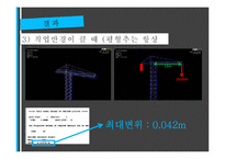 기계공학 - 유한요소해석 ANSYS를 이용한 TOWER 크레인 구조해석-9