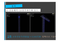 기계공학 - 유한요소해석 ANSYS를 이용한 TOWER 크레인 구조해석-11