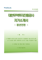 [대한무역투자진흥공사자기소개서] 대한무역투자진흥공사 청년인턴 합격자소서와 면접족보,KOTRA자기소개서,코트라자소서-1