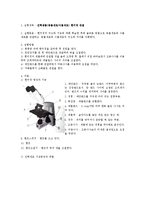 생물 실험 - 진핵생물(동물세포, 식물세포) 현미경 관찰-1